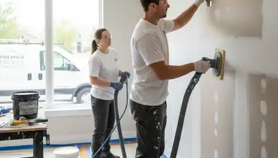 Professional drywall repair and wall restoration in Providence, RI home interior