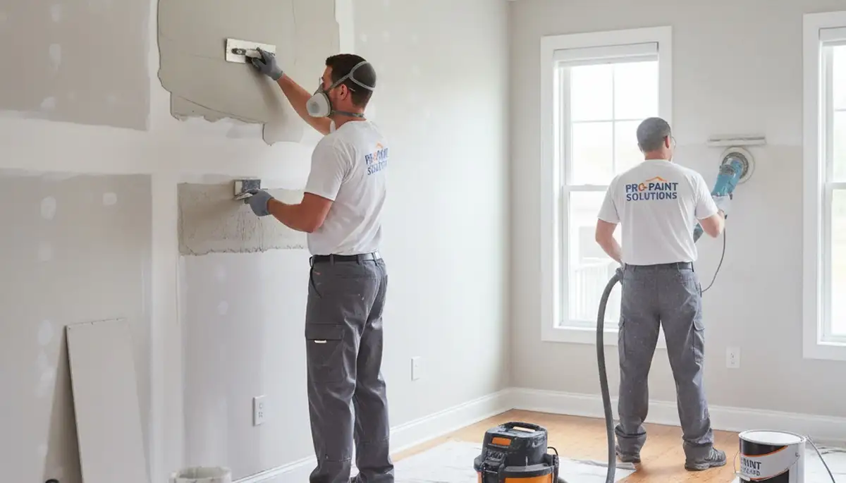 Professional drywall repair and wall restoration in Providence, RI homes by expert painters