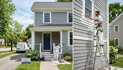 Professional house painting service in Providence RI by local residential painting experts