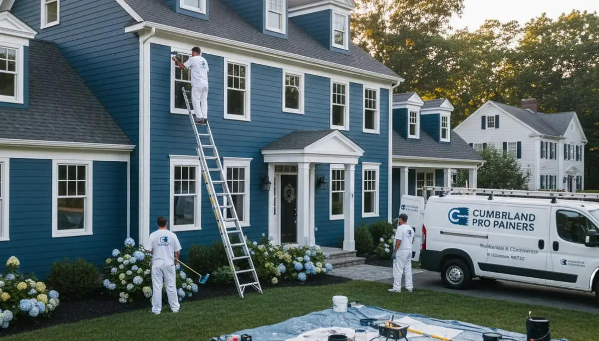 Professional house painting services in Providence RI by skilled local painters