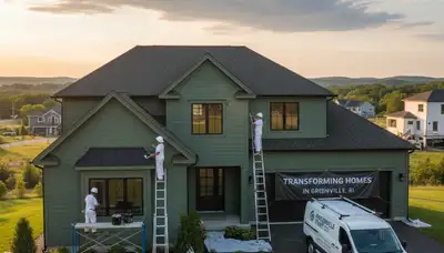Professional house painters in Providence RI providing quality exterior home painting services