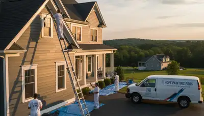 Professional house painters in Providence RI providing expert residential painting services