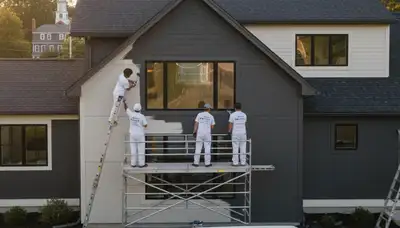 Professional house painters in Providence RI providing expert residential painting services