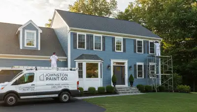 Professional house painters providing residential exterior painting services in Providence RI