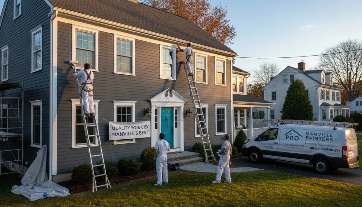 House painting service in Providence, RI by Painting Providence RI for residential exterior projects