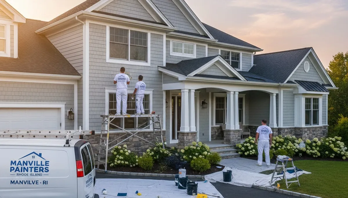 Providence, RI house painting service by Painting Providence RI for residential exterior painting