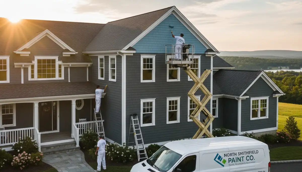 Professional house painting services in Providence, RI for exterior and interior homes